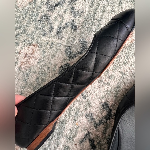 Chanel black quilted leather ballerina flats shoes - Picture 10 of 10